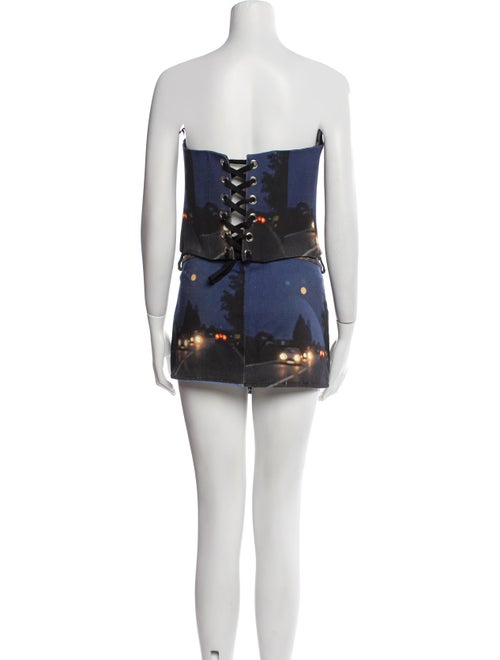 Lirika Matoshi Graphic Print Skirt Set