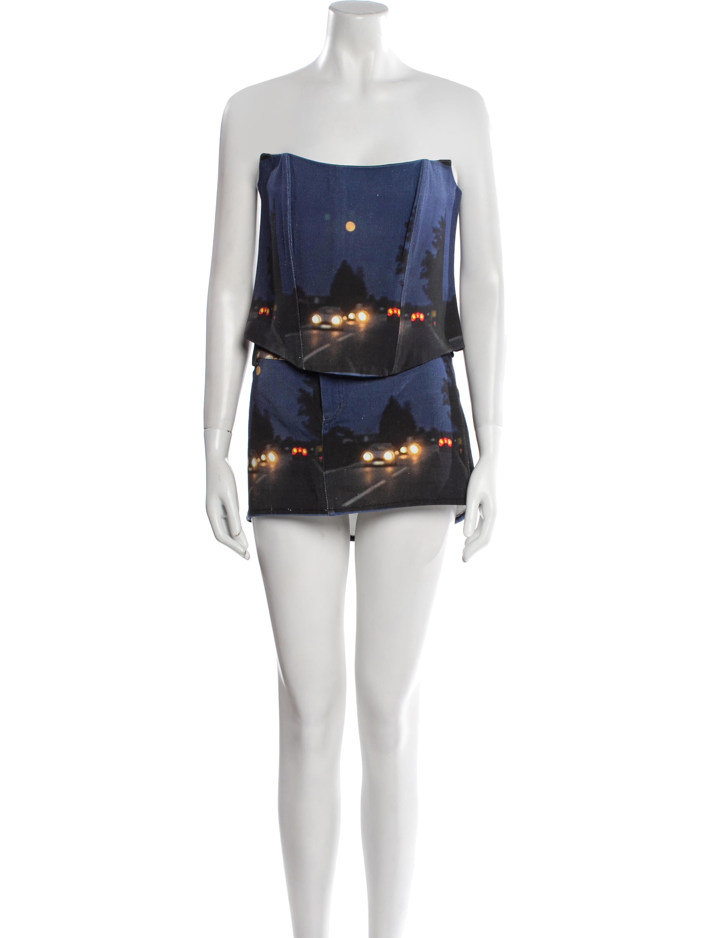 Lirika Matoshi Graphic Print Skirt Set