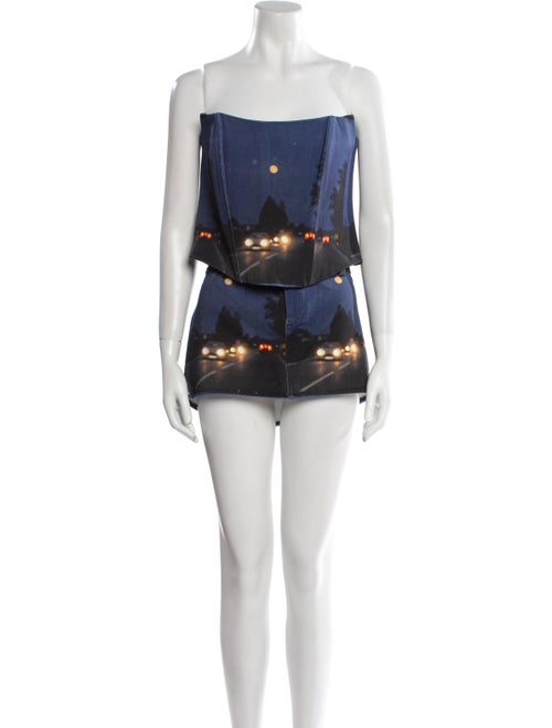 Lirika Matoshi Floral Print Skirt Set