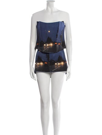 Lirika Matoshi Graphic Print Skirt Set