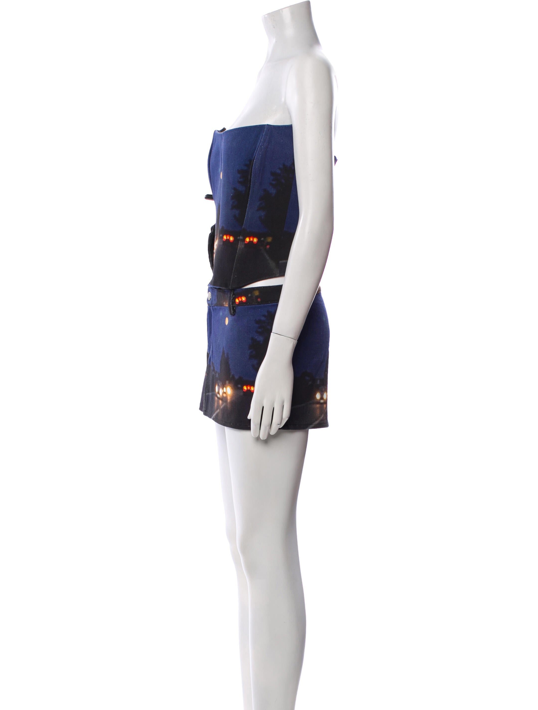 Lirika Matoshi Graphic Print Skirt Set