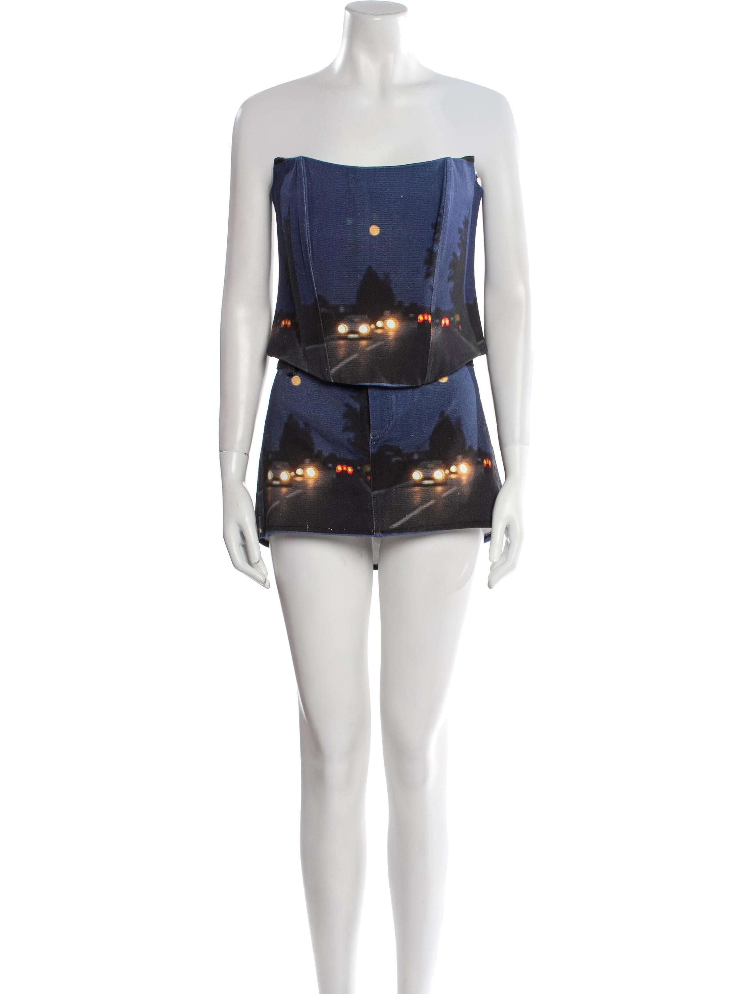 Lirika Matoshi Graphic Print Skirt Set