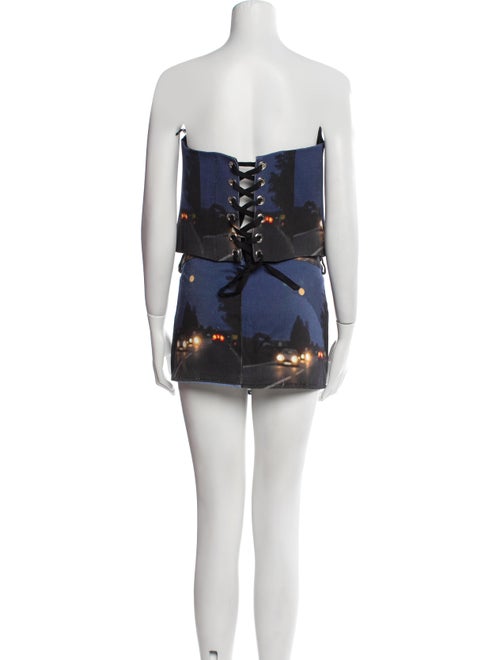 Lirika Matoshi Graphic Print Skirt Set