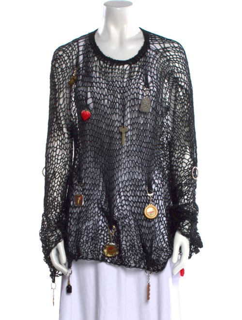 Lirika Matoshi Printed Scoop Neck Sweater