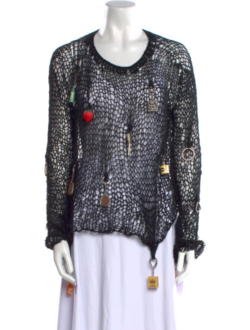 Lirika Matoshi Printed Scoop Neck Sweater