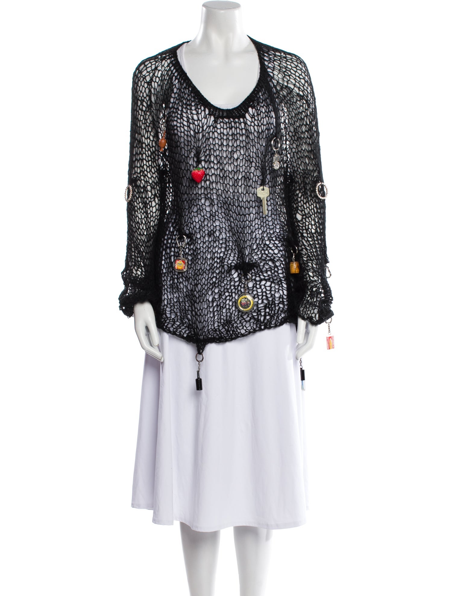 Lirika Matoshi Printed Scoop Neck Sweater