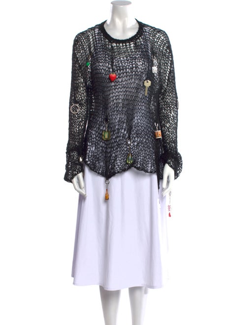 Lirika Matoshi Printed Crew Neck Sweater