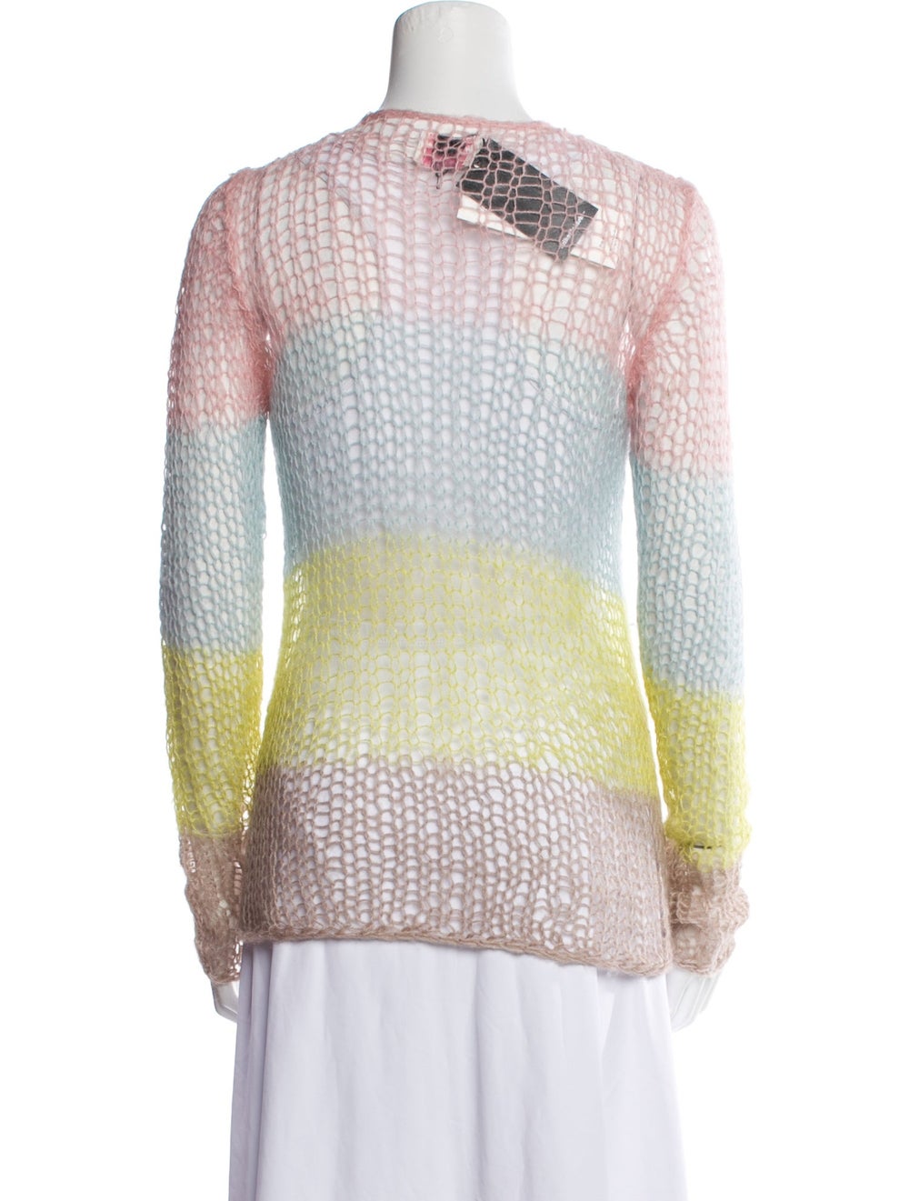 Lirika Matoshi Pullover Colorblock Pattern Long S… - image 3