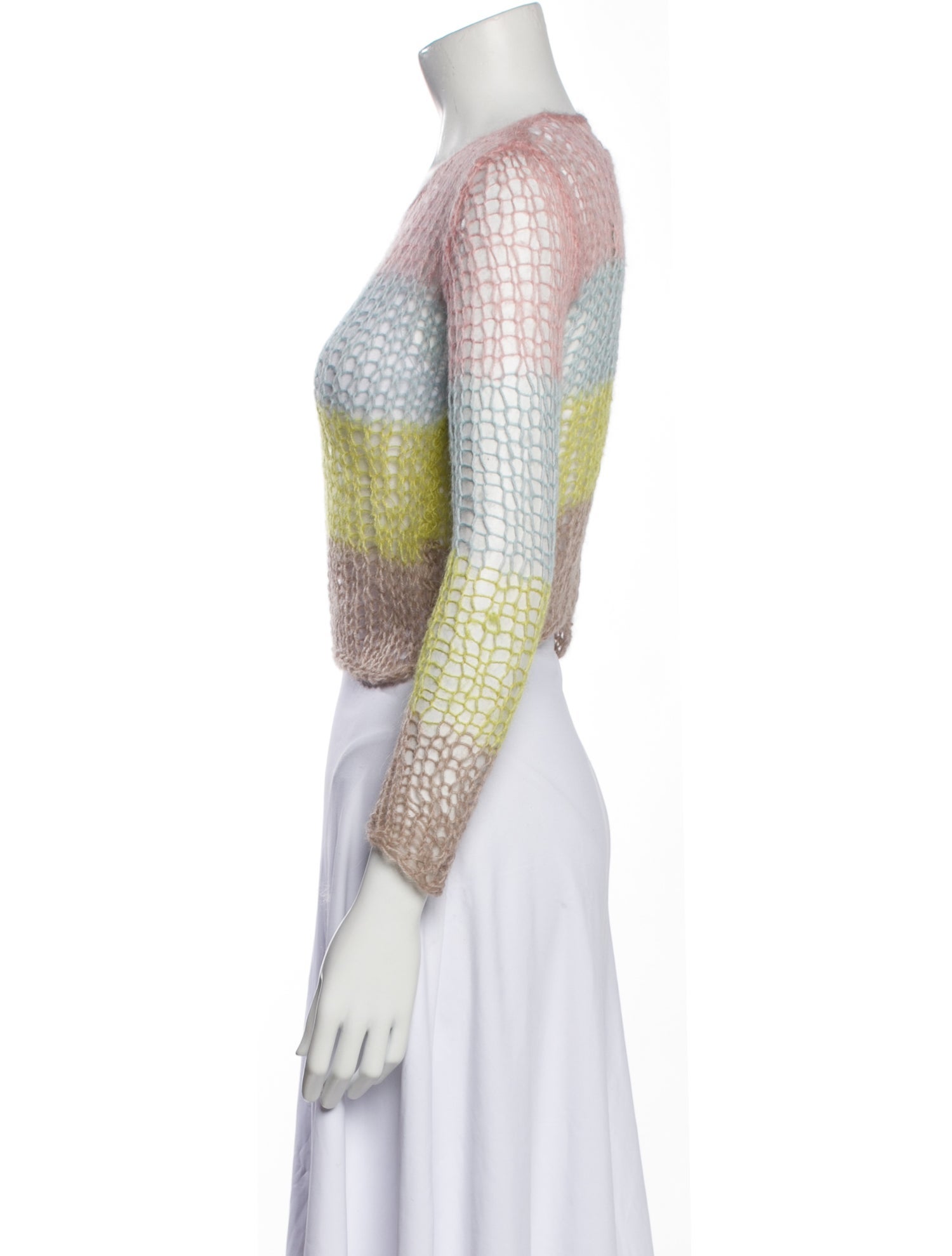 Lirika Matoshi Striped Scoop Neck Sweater w/ Tags