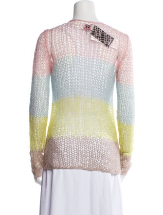 Lirika Matoshi Striped Scoop Neck Sweater