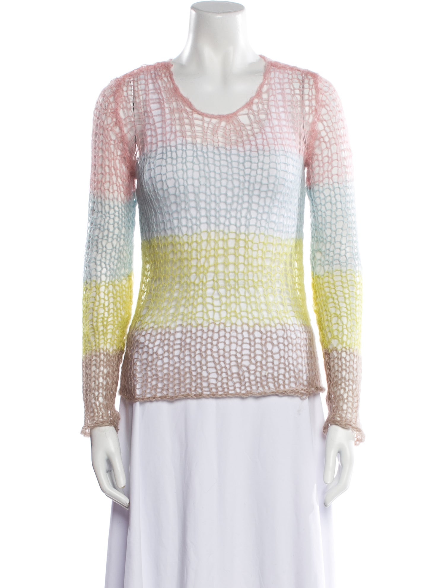 Lirika Matoshi Striped Scoop Neck Sweater w/ Tags