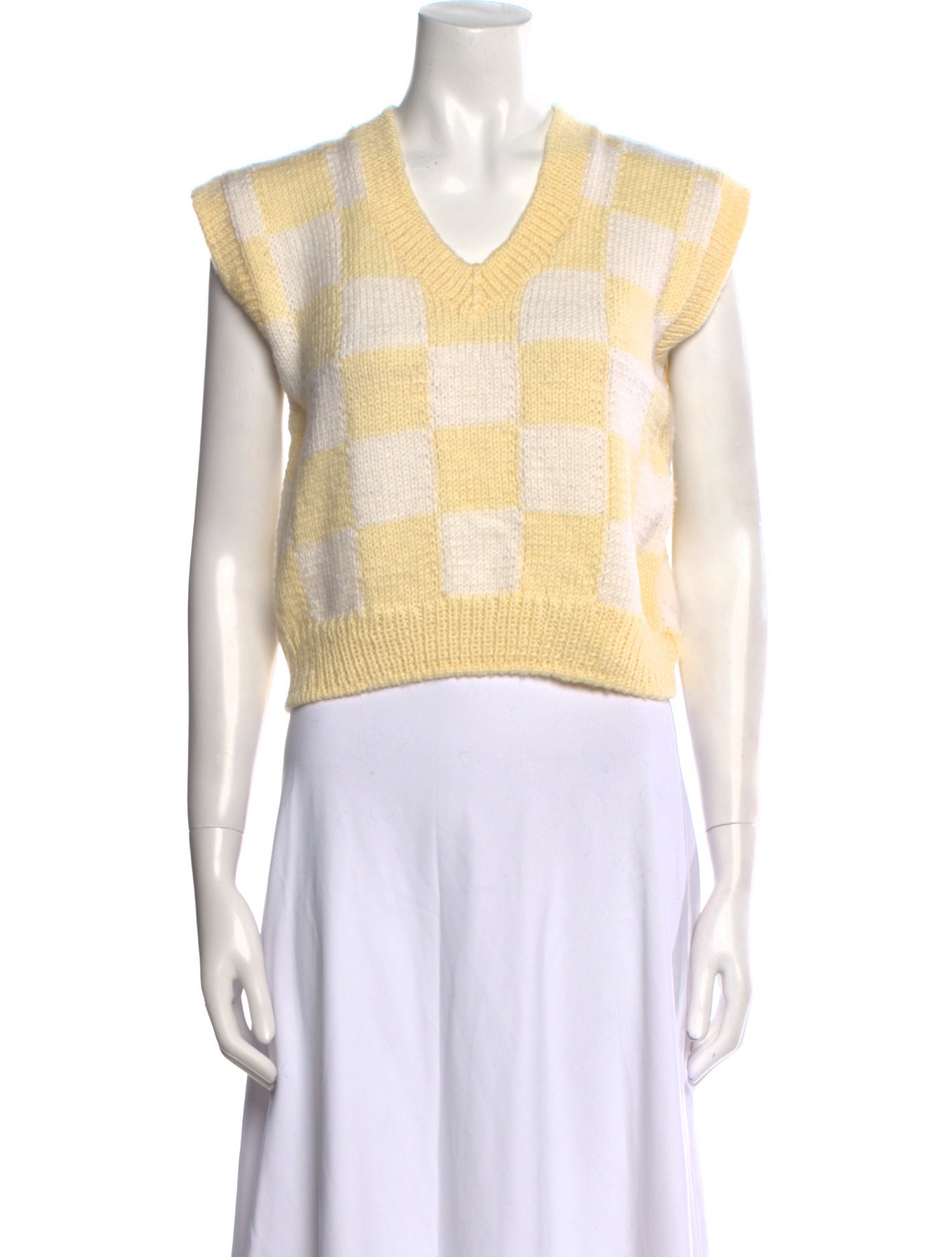 Lirika Matoshi Printed V-Neck Sweater