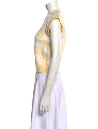 Lirika Matoshi Printed V-Neck Sweater