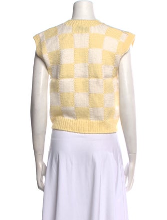 Lirika Matoshi Printed V-Neck Sweater