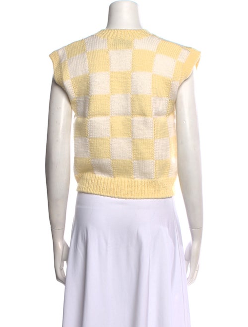 Lirika Matoshi Printed V-Neck Sweater