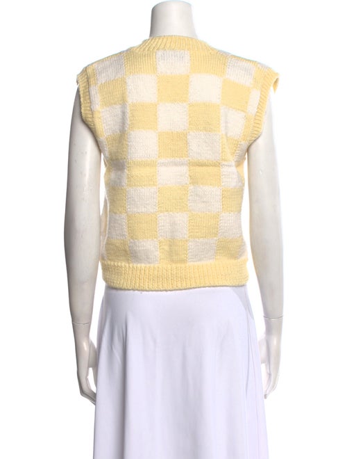 Lirika Matoshi Printed V-Neck Sweater