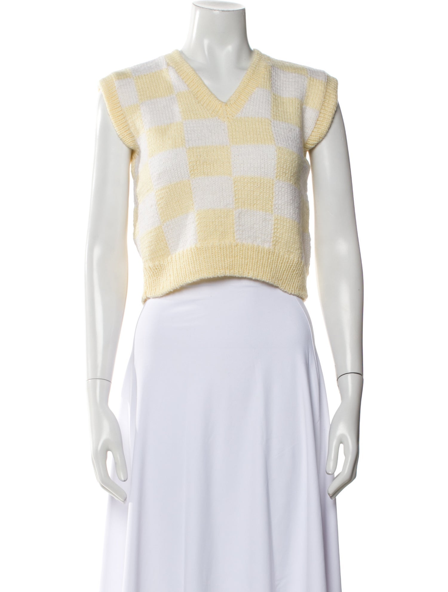 Lirika Matoshi Printed V-Neck Sweater