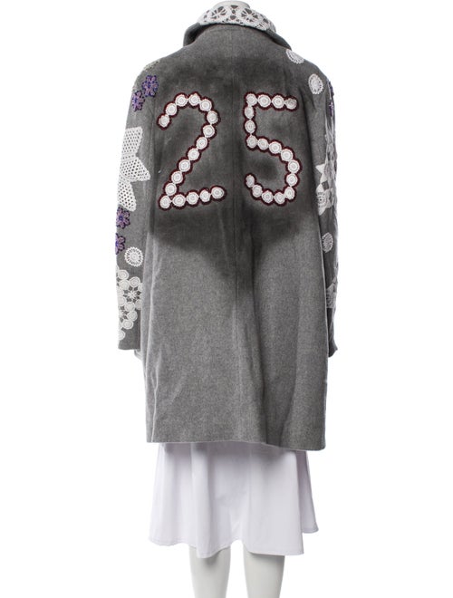 Lirika Matoshi Floral Print Trench Coat