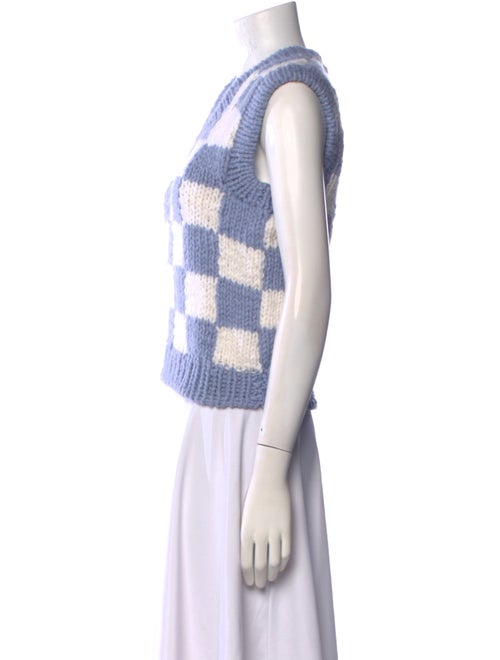 Lirika Matoshi Printed V-Neck Sweater