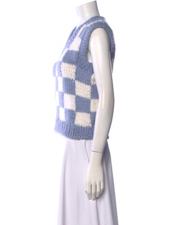 Lirika Matoshi Printed V-Neck Sweater