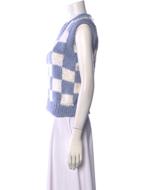 Lirika Matoshi Printed V-Neck Sweater