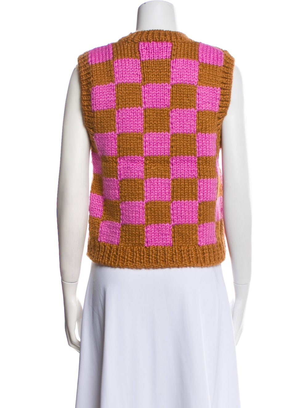 Lirika Matoshi Pullover Neutrals Patterned Sleeve… - image 3