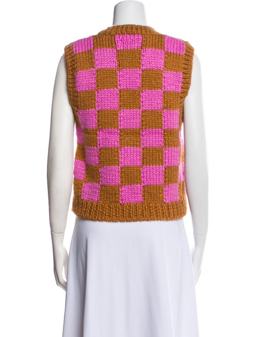 Lirika Matoshi Patterned V-Neck Sweater