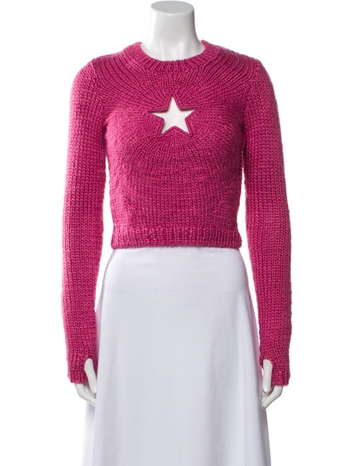 Lirika Matoshi Graphic Print Crew Neck Sweater