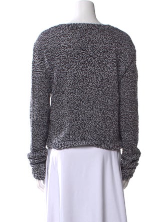 Lirika Matoshi Graphic Print Scoop Neck Sweater