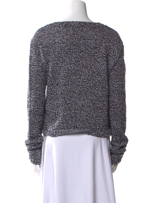 Lirika Matoshi Graphic Print Scoop Neck Sweater