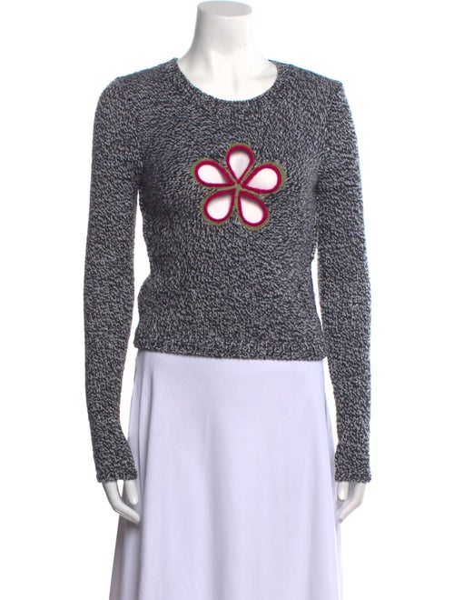 Lirika Matoshi Cashmere Graphic Print Sweater