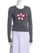 Lirika Matoshi Cashmere Graphic Print Sweater