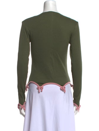 Lirika Matoshi Floral Print Crew Neck Top