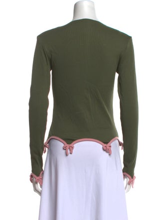 Lirika Matoshi Floral Print Crew Neck Crop Top