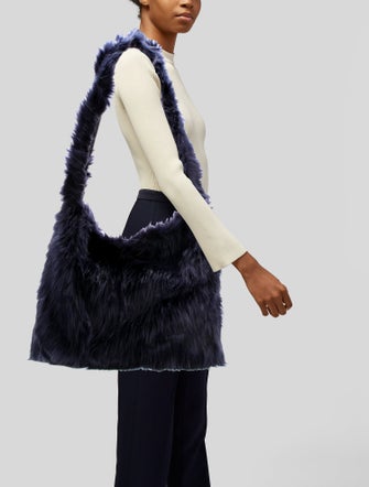 Lirika Matoshi Faux Fur Shoulder Bag
