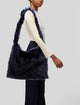 Lirika Matoshi Faux Fur Shoulder Bag