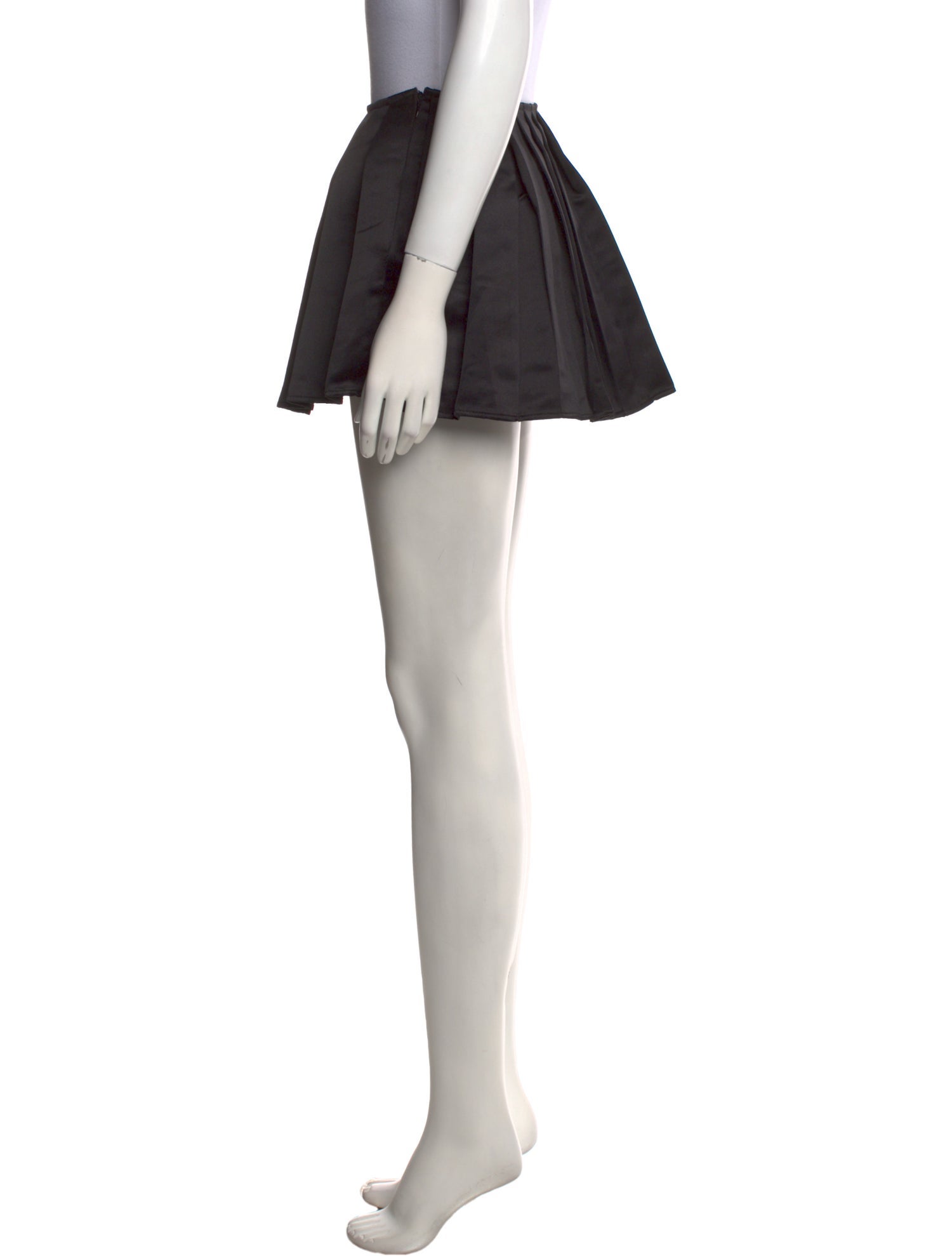 Lirika Matoshi Pleated Accents Mini Skirt w/ Tags