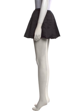 Lirika Matoshi Pleated Accents Mini Skirt
