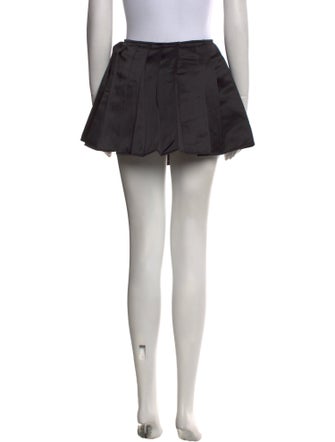 Lirika Matoshi Pleated Accents Mini Skirt