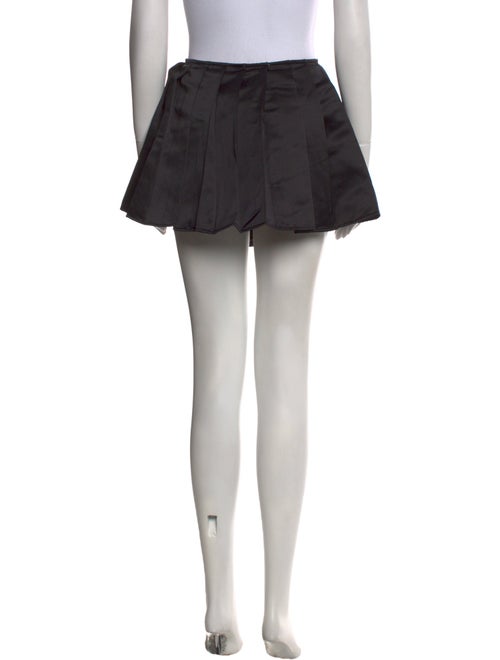 Lirika Matoshi Pleated Accents Mini Skirt