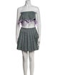 Lirika Matoshi Striped Mini Skirt