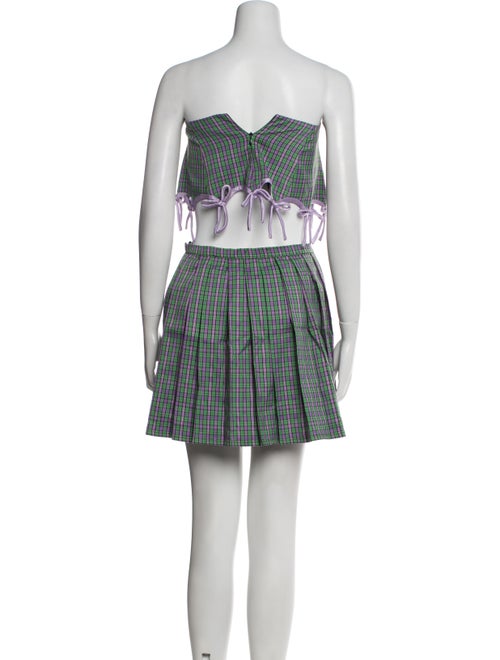 Lirika Matoshi Striped Mini Skirt