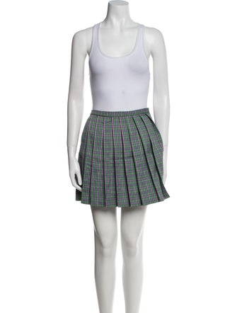 Lirika Matoshi Striped Mini Skirt