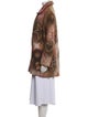 Lirika Matoshi Tie-Dye Print Coat
