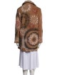 Lirika Matoshi Tie-Dye Print Coat