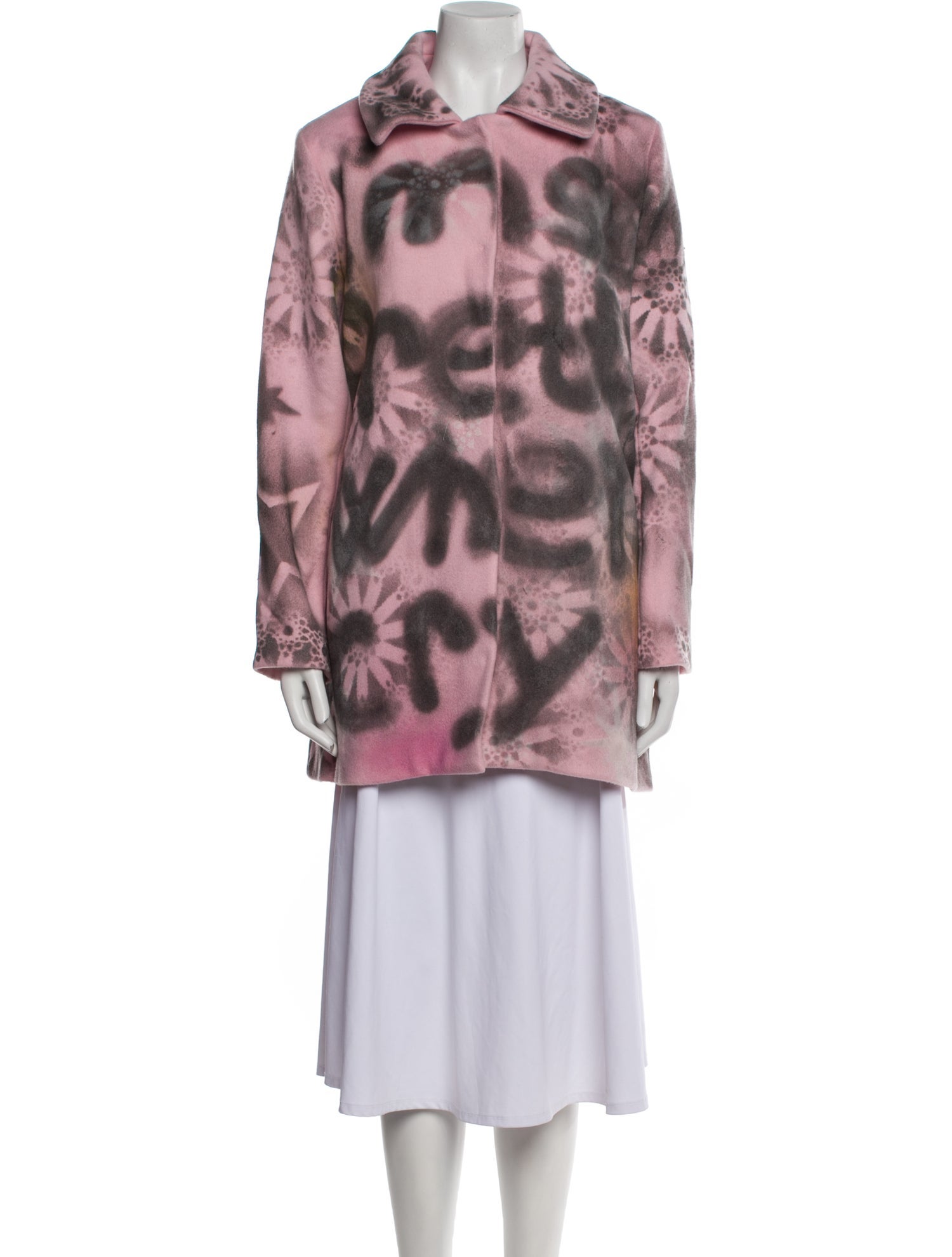 Lirika Matoshi Tie-Dye Print Coat w/ Tags