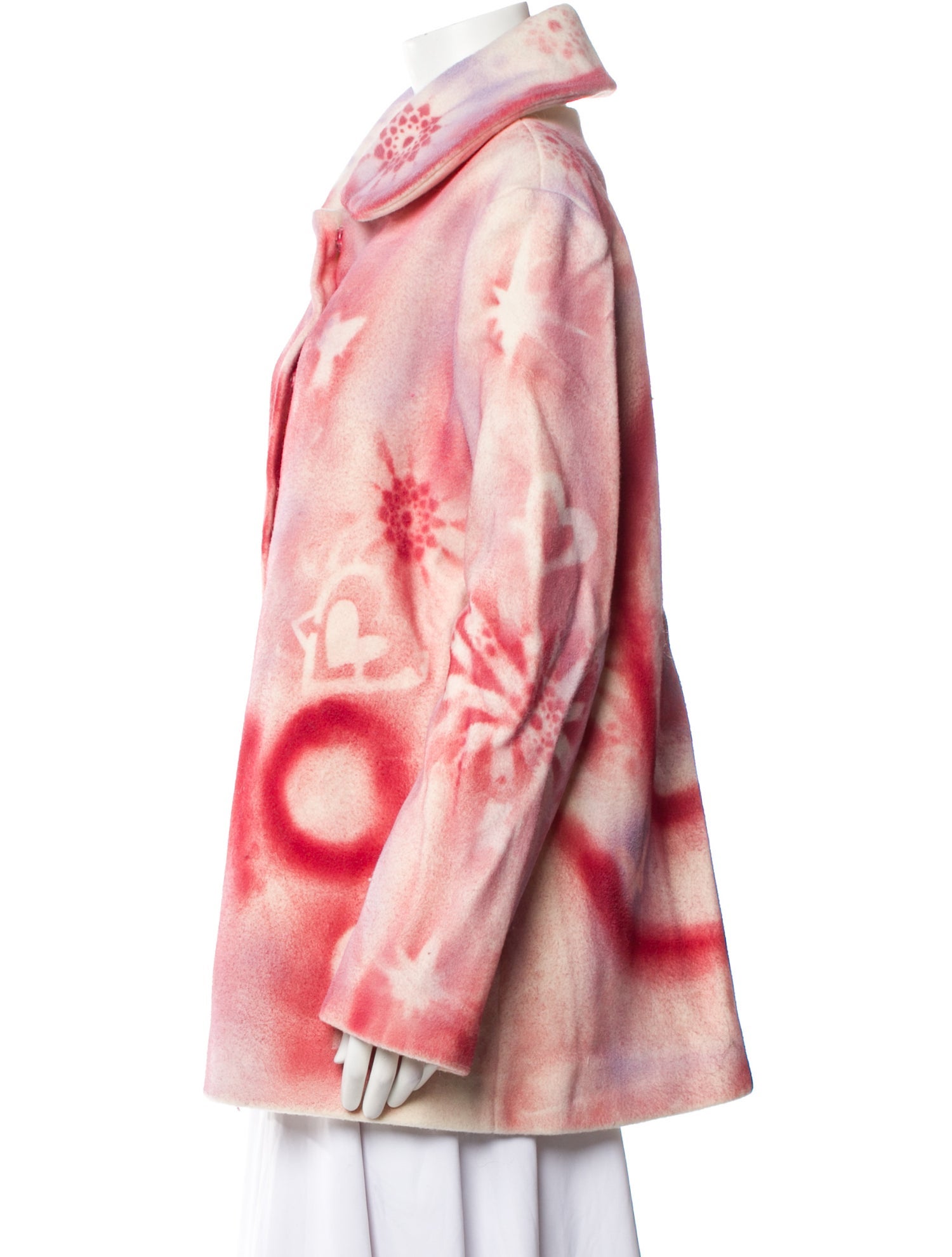 Lirika Matoshi Tie-Dye Print Coat w/ Tags