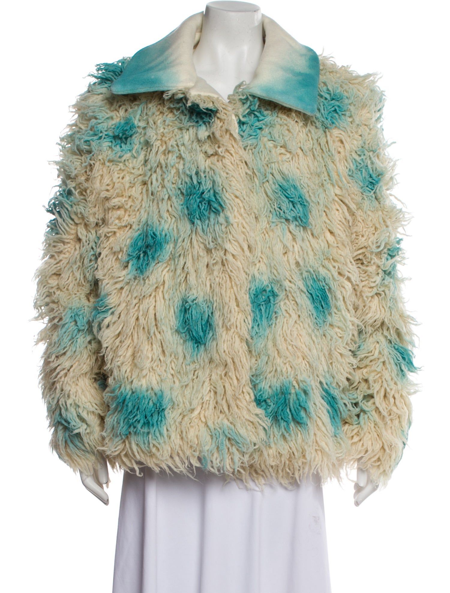 Lirika Matoshi Printed Faux Fur Jacket w/ Tags