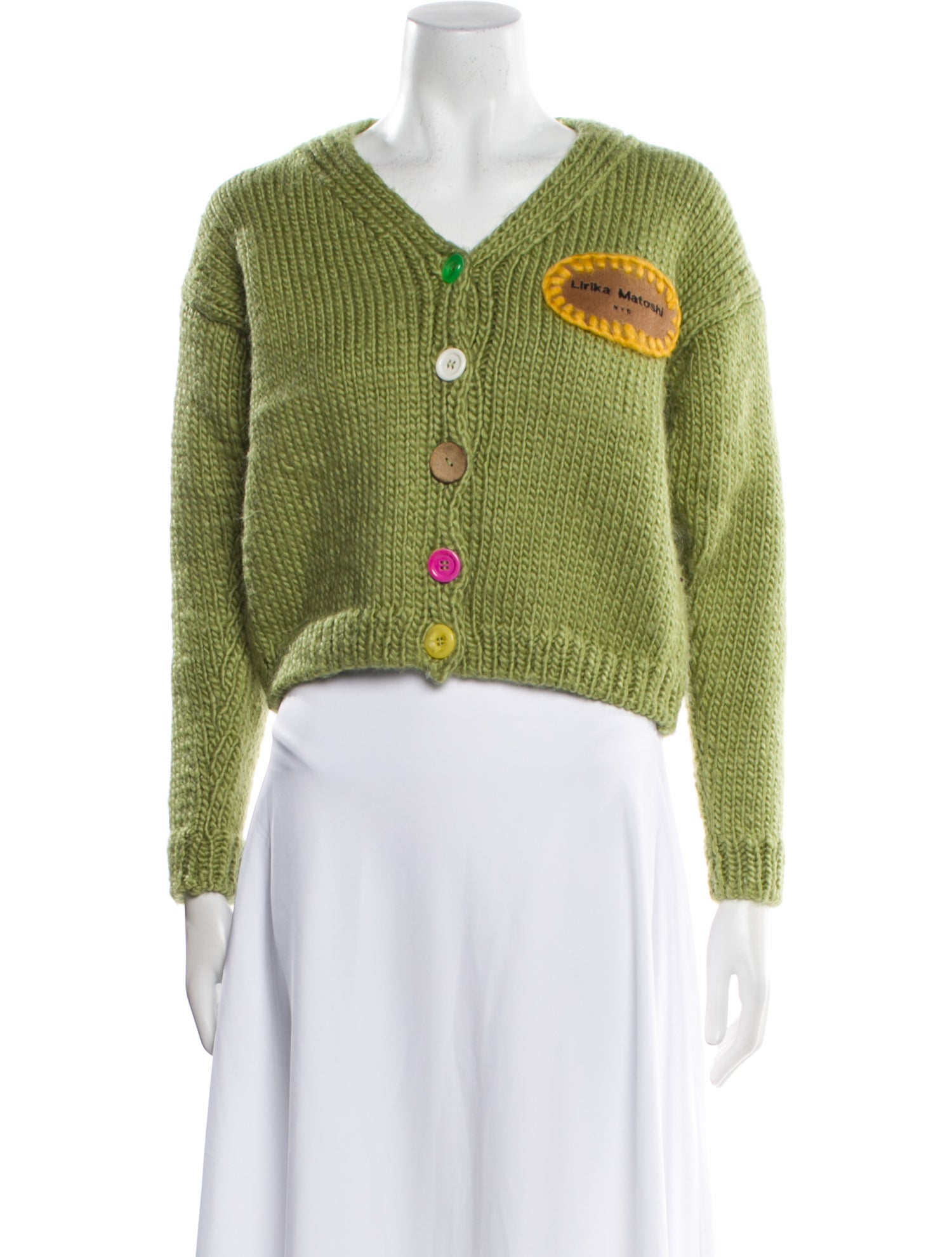 Lirika Matoshi V-Neck Sweater