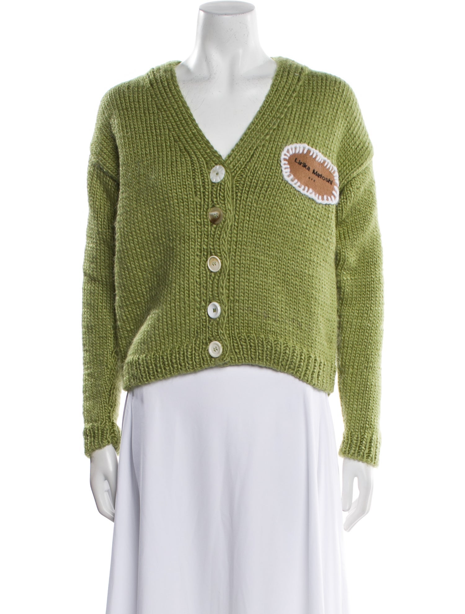 Lirika Matoshi V-Neck Sweater